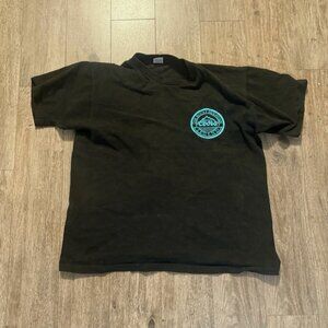 Vintage Original Coors Shirt Rodeo Days XL 1992 Rocky Mountain Legend Made USA